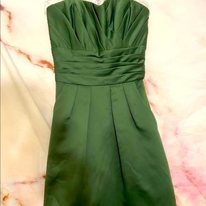 Green Short Formal Gown